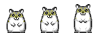 HUGO, BRIAN THE HAMSTER, JUSTINA HUGO, BRIAN THE HAMSTER, JUSTINA